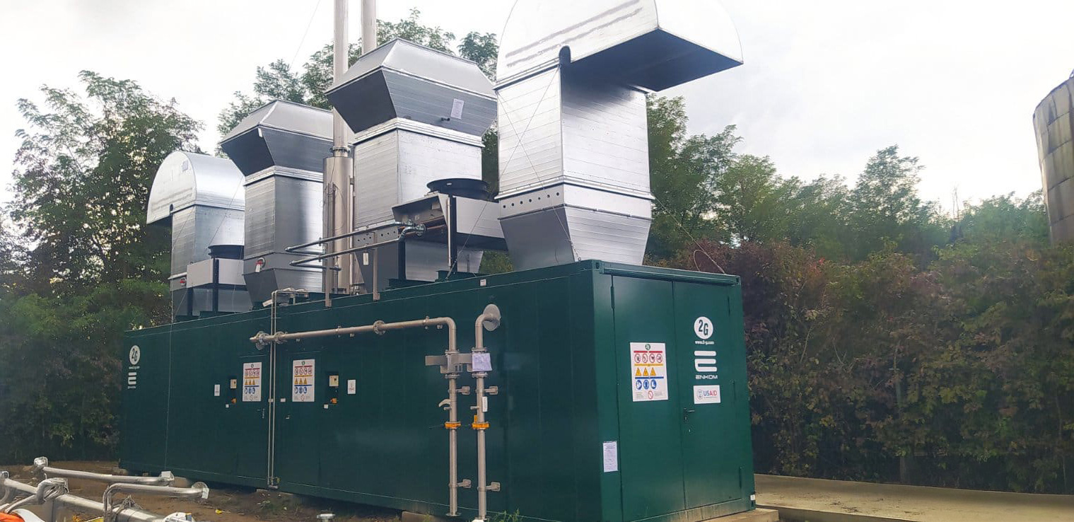 Blockheizkraftwerke
für die Ukraine