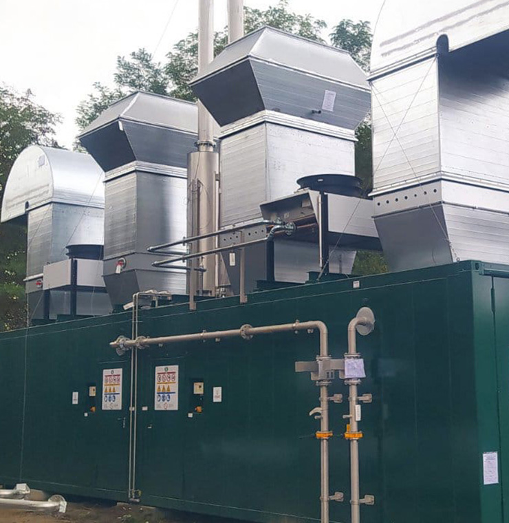 Blockheizkraftwerke für die Ukraine